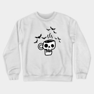 Spooky Halloween Coffee Crewneck Sweatshirt